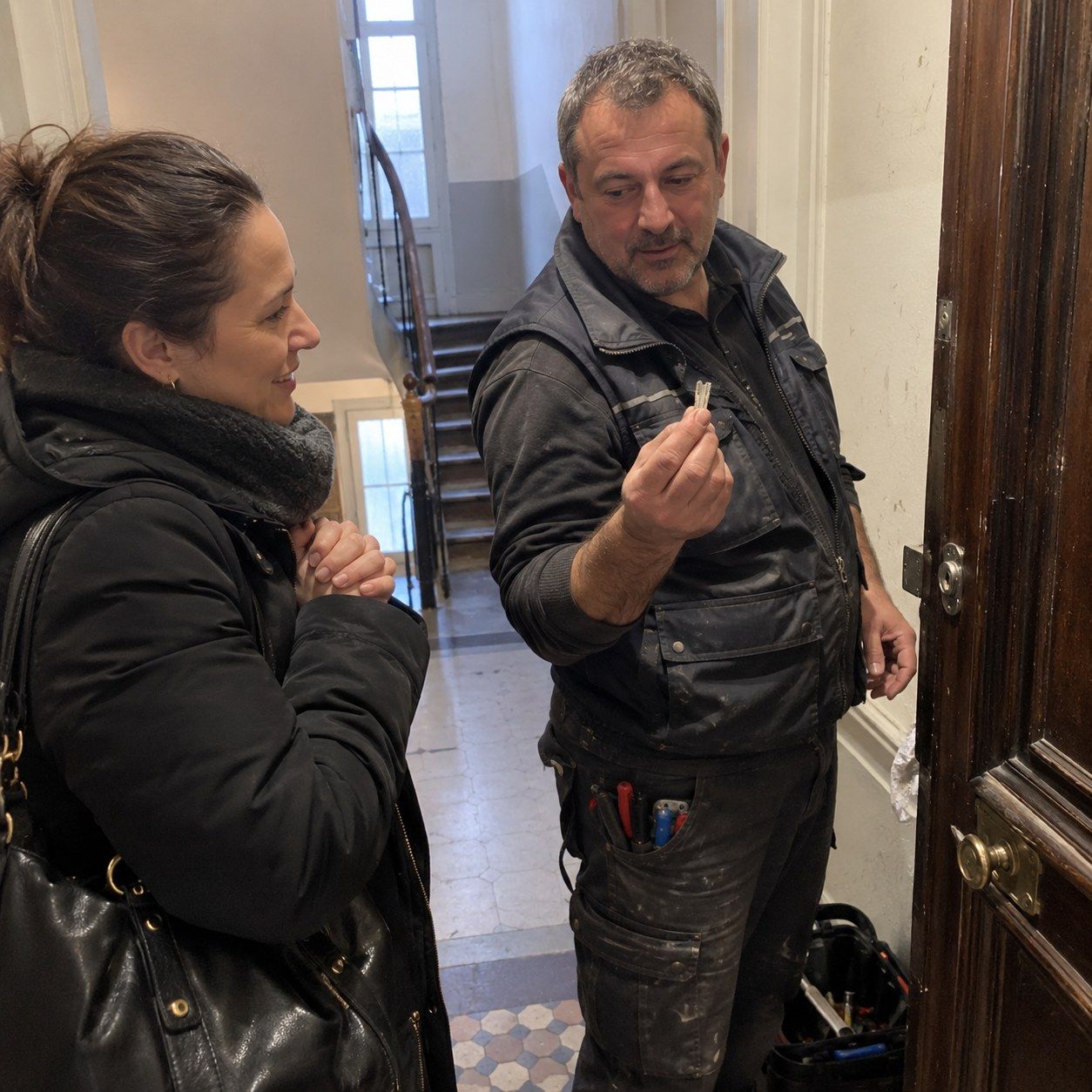 L'homme CLE en intervention au Blanc-Mesnil